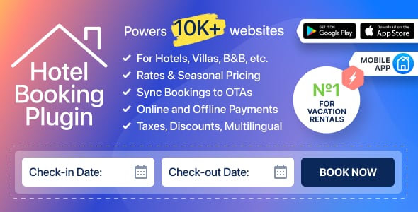 Hotel Booking WordPress Plugin - MotoPress Hotel Booking