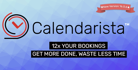 Calendarista Premium - WP Reservation Booking & Appointment Booking Plugin & Schedule Booking System